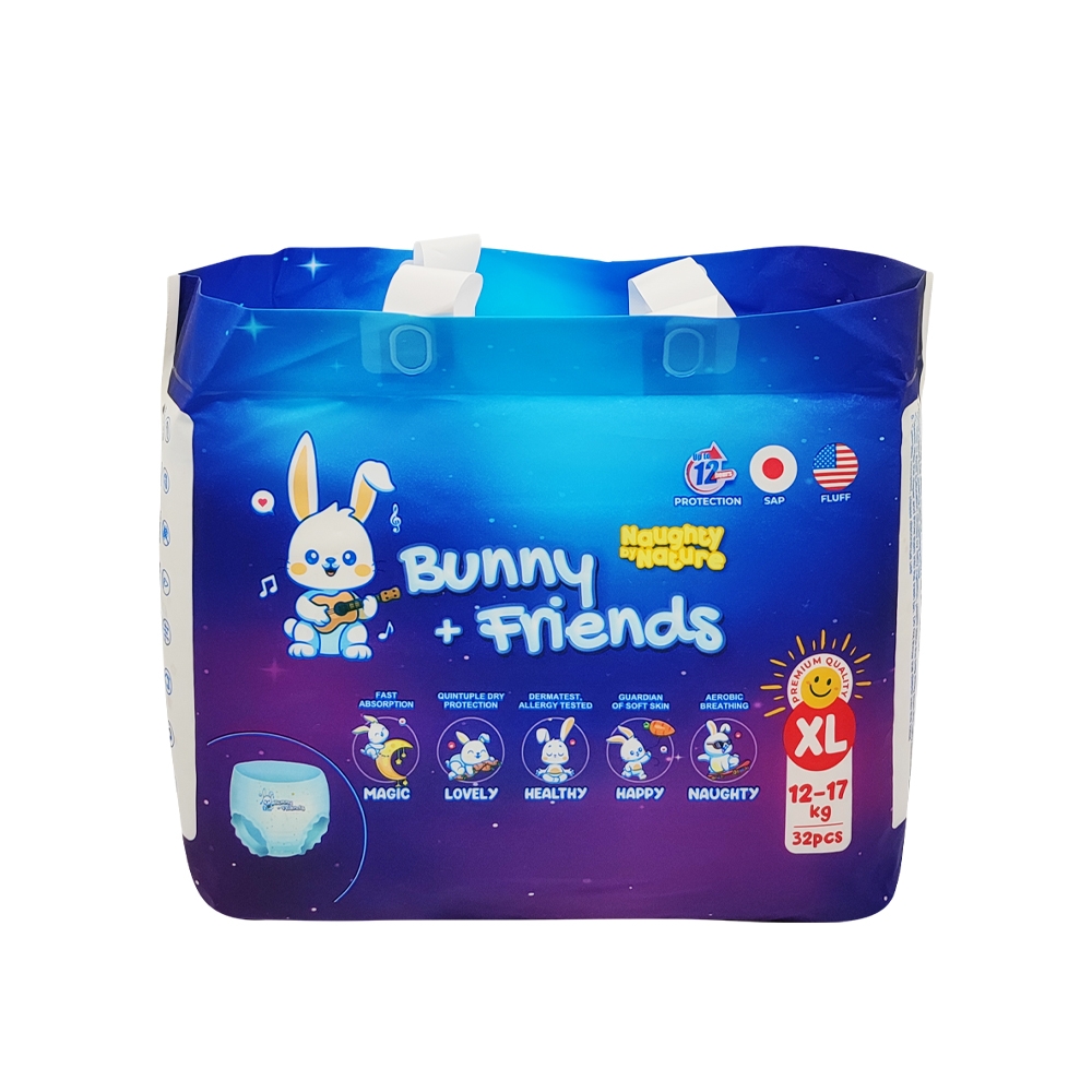 Bunny Friends хүүхдийн памперс өмсдөг XL №32