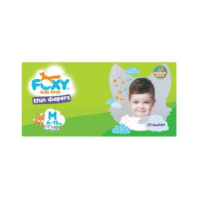 Monos Foxy Premium хүүхдийн памперс M 6-11кг №44 наадаг