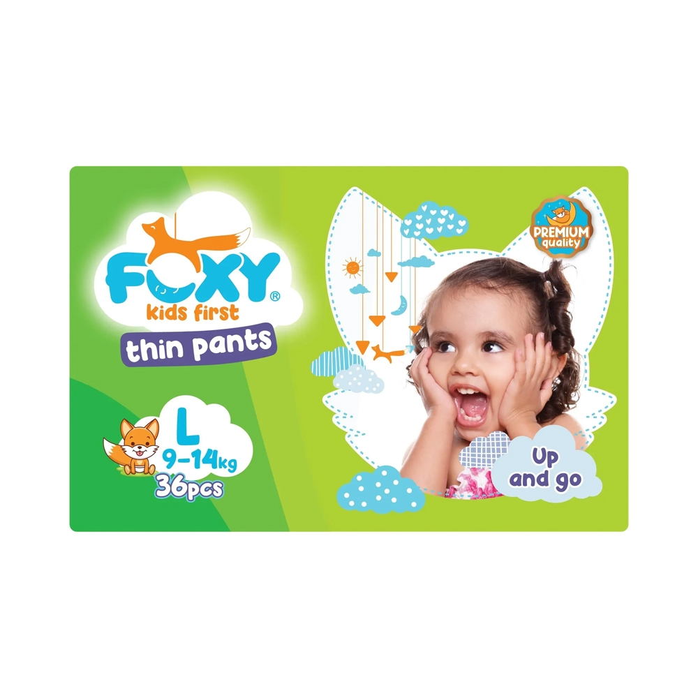 Monos Foxy Premium хүүхдийн живх L 9-14кг №36 өмсдөг