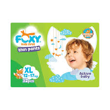 Monos Foxy premium хүүхдийн памперс XL 12-17кг №32 өмсдөг