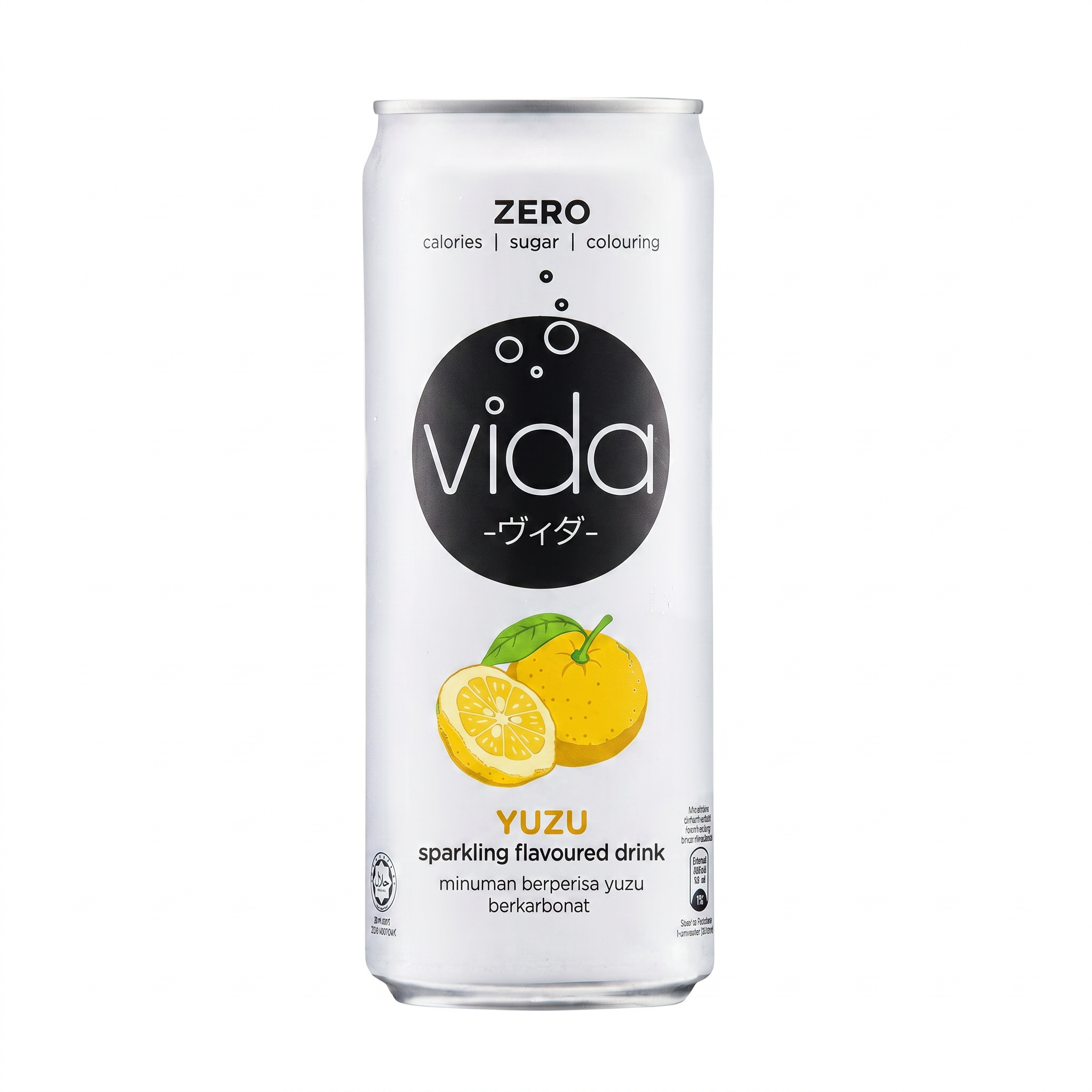Monos VIDA Zero Юзу жимстэй хийжүүсэн ус