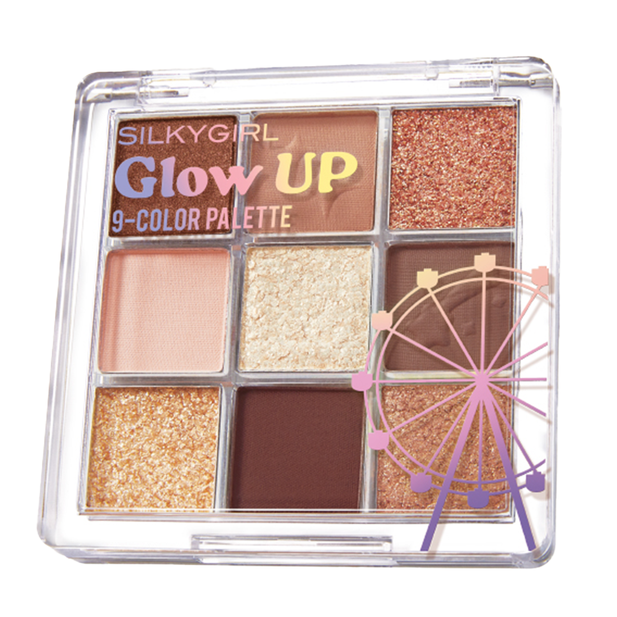 Monos Silkygirl нүдний тень - Glow Up Collection Palette 01 Teddy