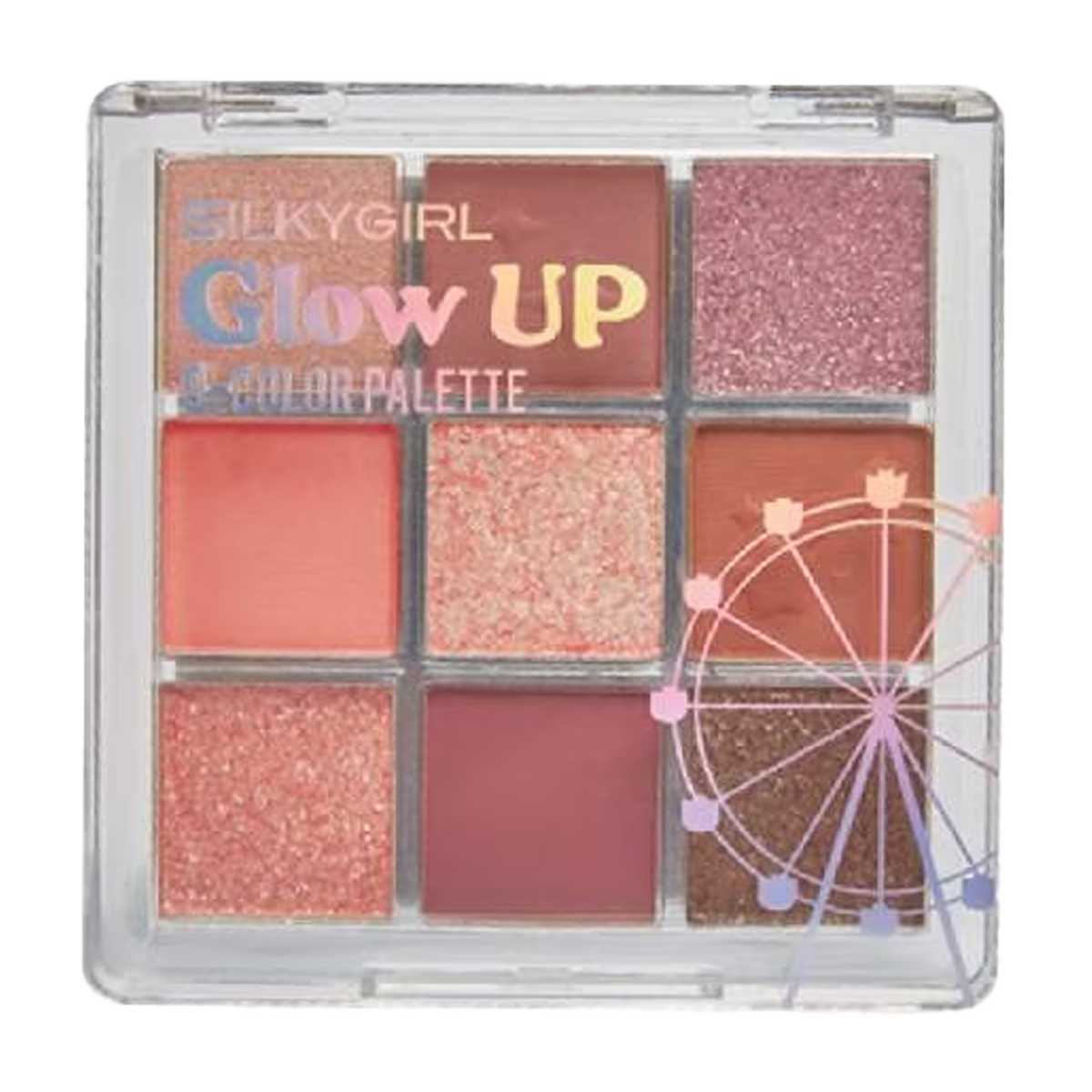 Monos Silkygirl нүдний тень - Glow Up Collection Palette 02 Unicorn