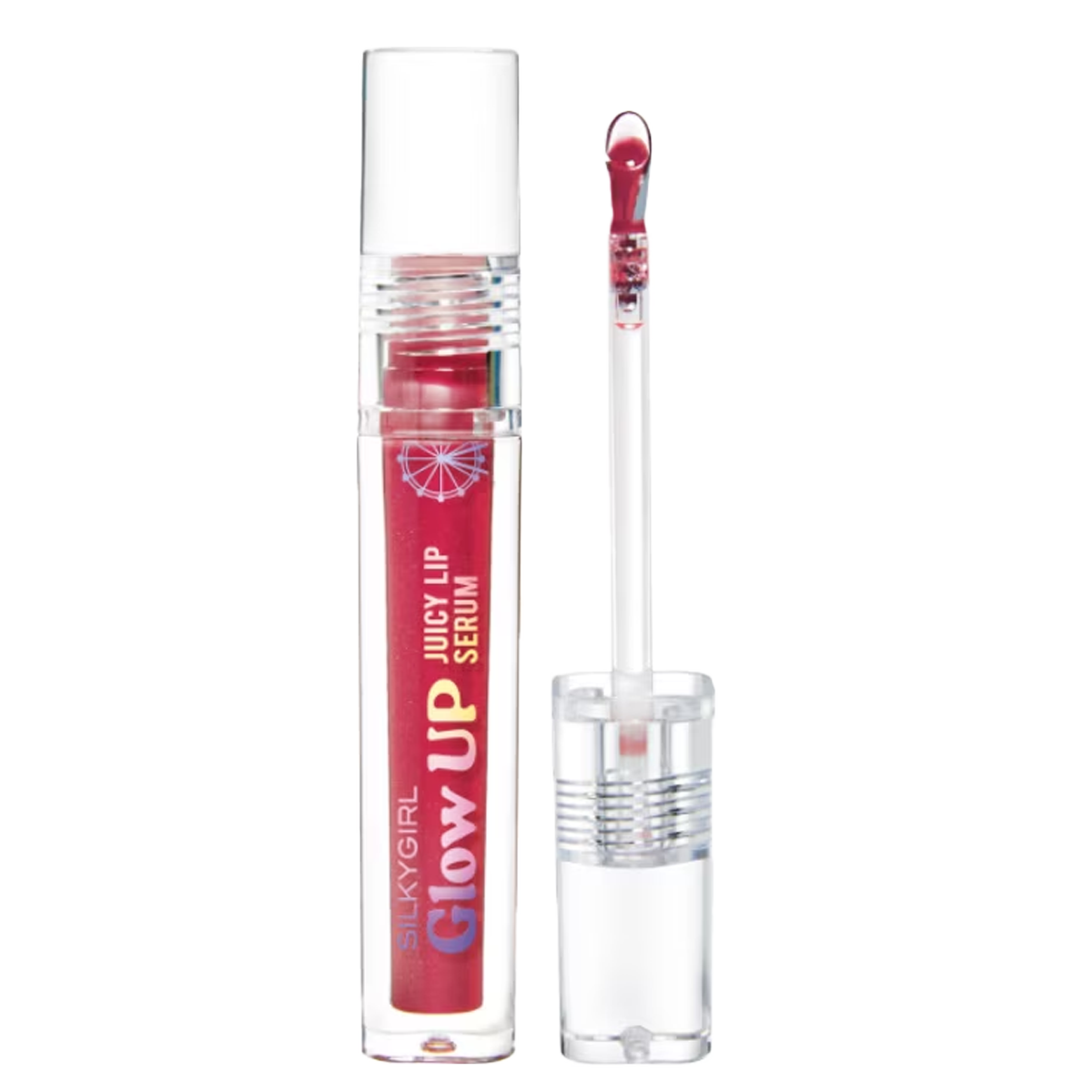 Monos Silkygirl Glow Up Juicy Lip Serum 02 Love  - Уруул өнгөлөгч серумтай
