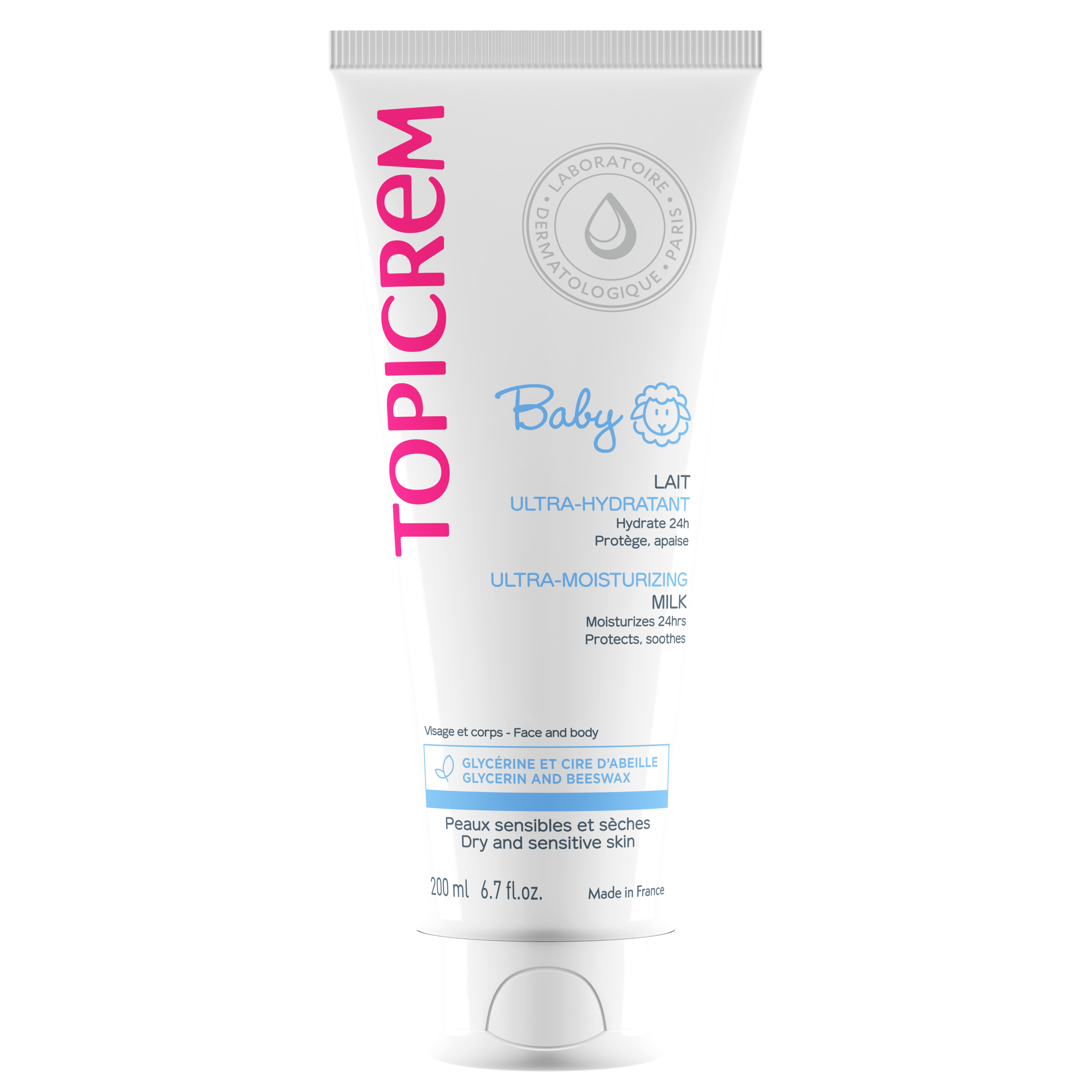 Monos TOPICREM Baby Хүүхдийн гүн чийгшүүлэх сүүн тос 200гр