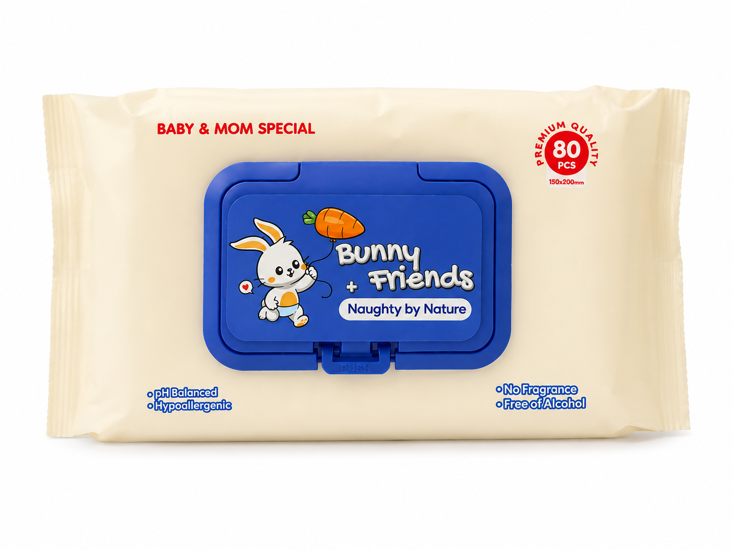 Bunny Friends 80 ширхэгтэй Нойтон салфетка