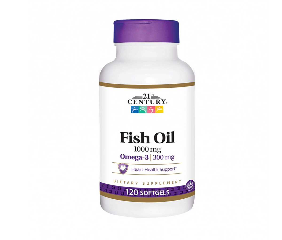 Monos Фиш Ойл 1000 мг No.120 21st Century Fish Oil