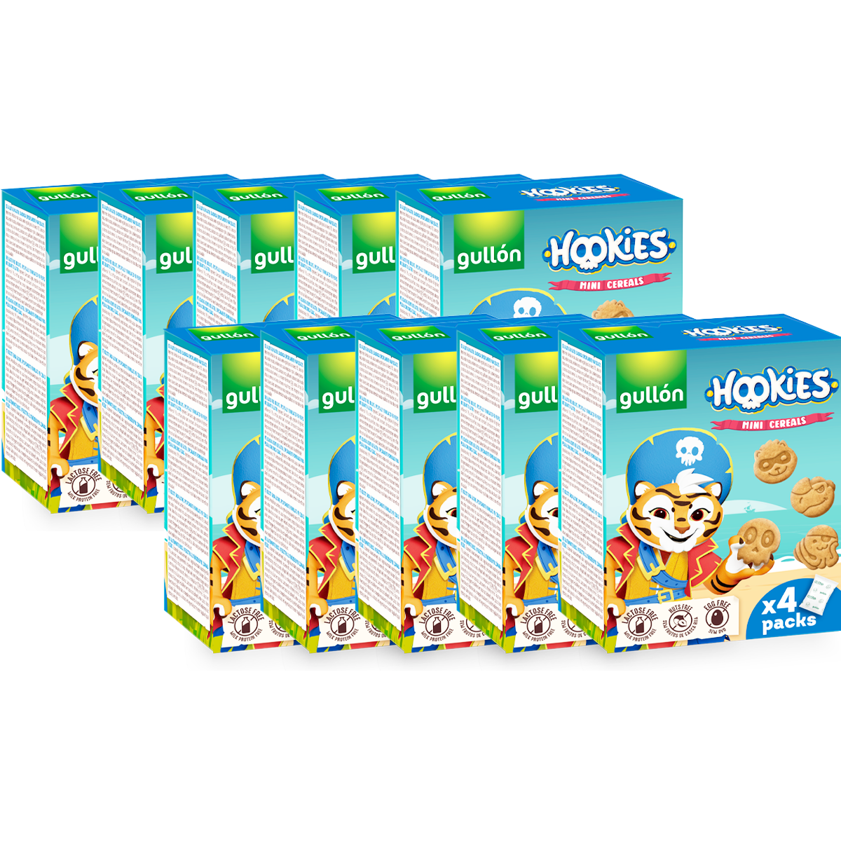 Monos Багц Gullon Hookies жигнэмэг мини сереал T7595 160гр*10