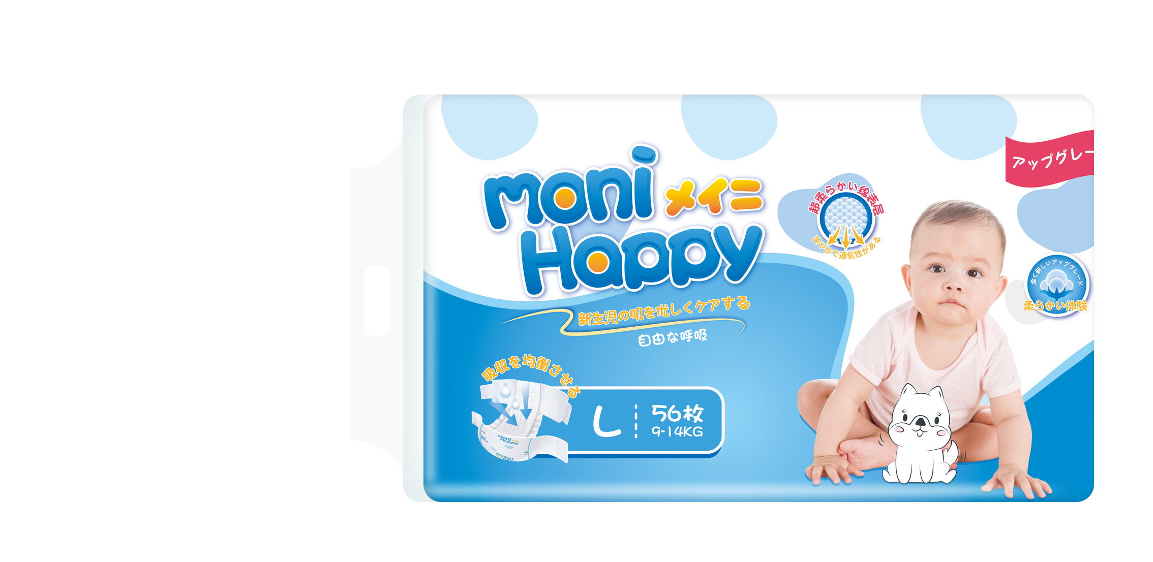 Monos Moni Happy хүүхдийн живх наадаг L №56