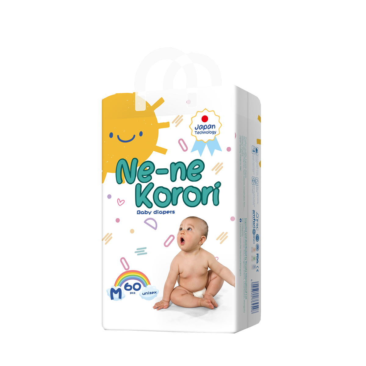 Monos Nene Korori хүүхдийн живх наадаг М №60