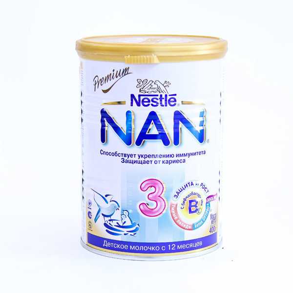 Monos Nan-3 хүүхдийн сүү 400гр 12 сараас