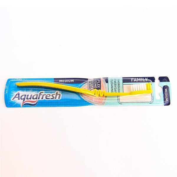 Monos Aquafresh toothbrush family