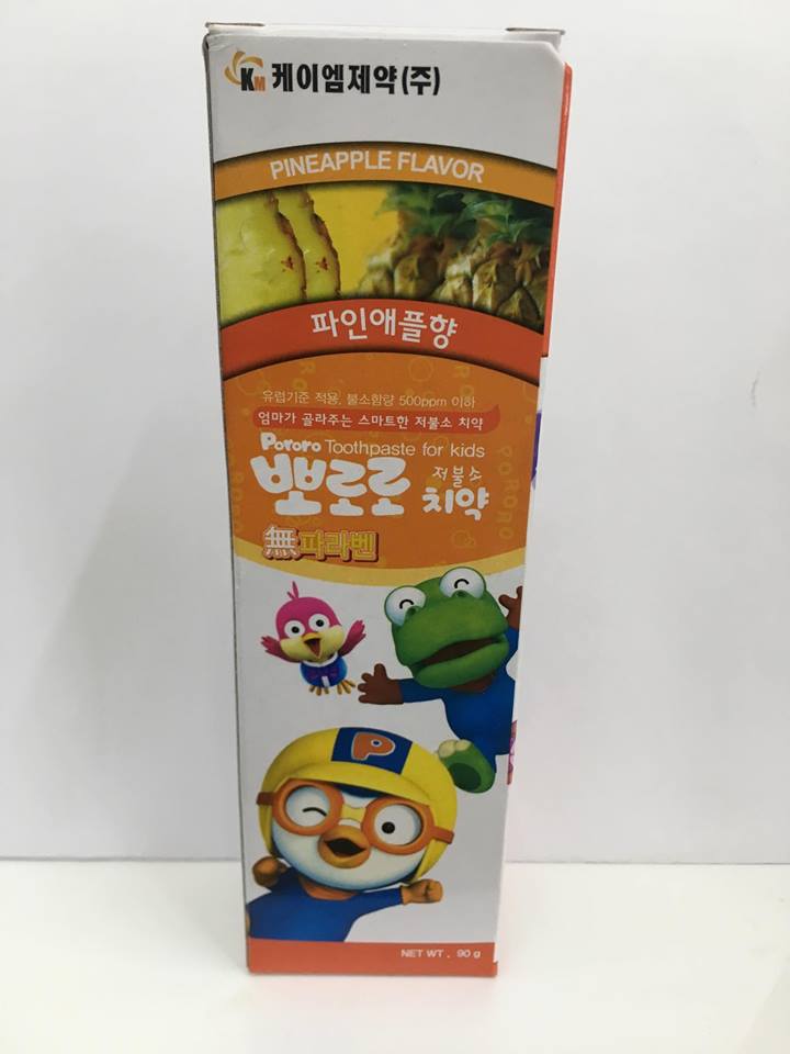 Monos Pororo шүдний оо хүүхдийн ананастай