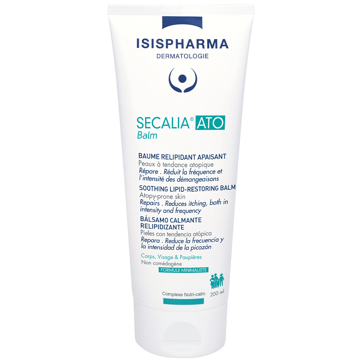Monos Isispharma secalia ATO balm 200 ml-Эмзэг хуурай арьсны эрчимтэй чийгшүүлэгч тос
