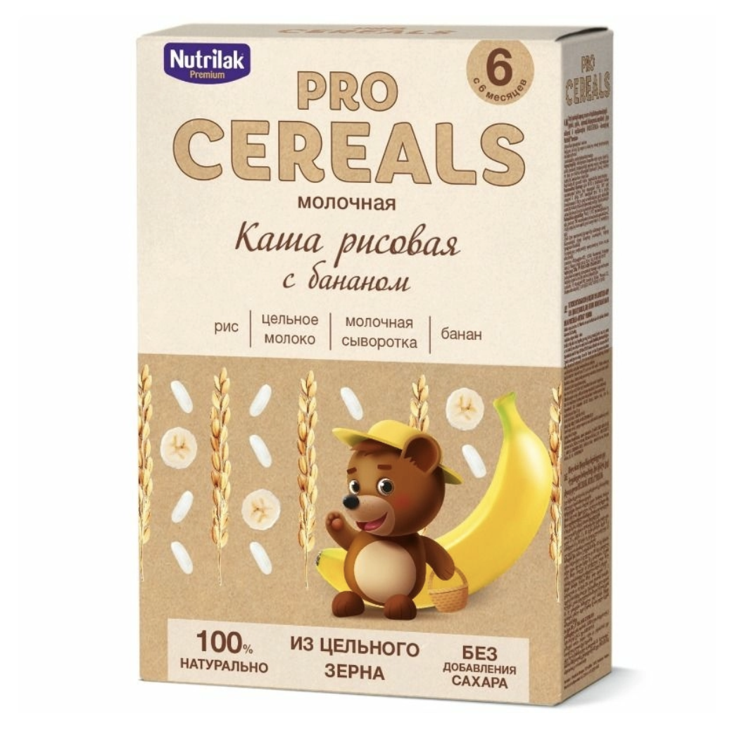 Monos Nutrilak цагаан будаа бананатай каш 1 удаа 26гр