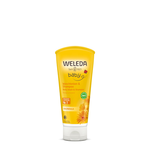 Monos Weleda Baby Calendula Хүүхдийн Угаагч Шампунь, 200мл