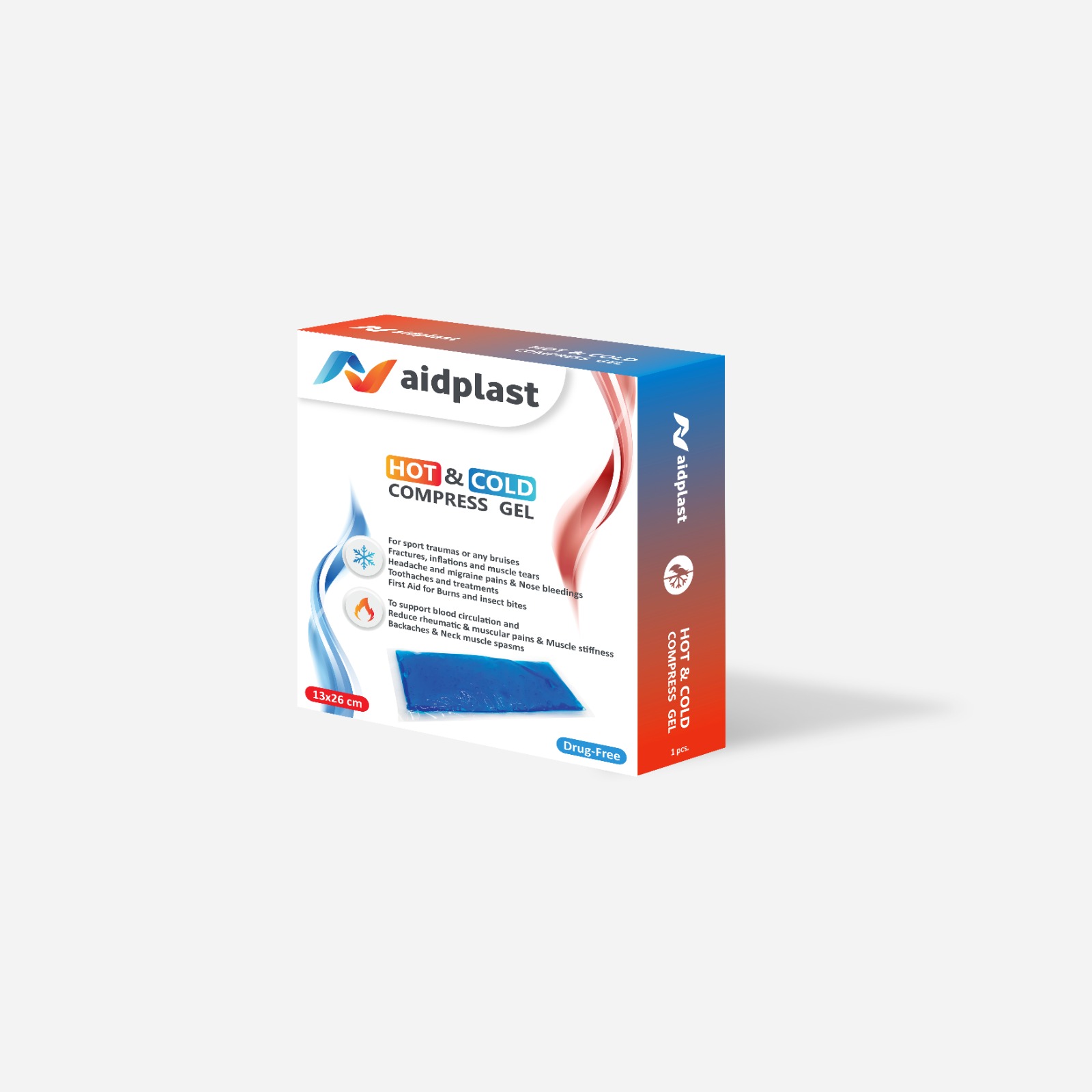 Monos AIDPLAST Гелэн халуун хүйтэн жин 13см*26cм