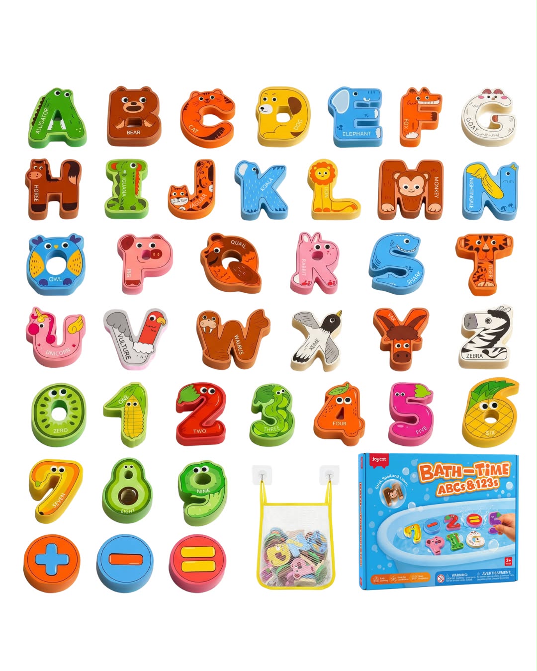 Monos Joycat Bath-Time ABC&123
