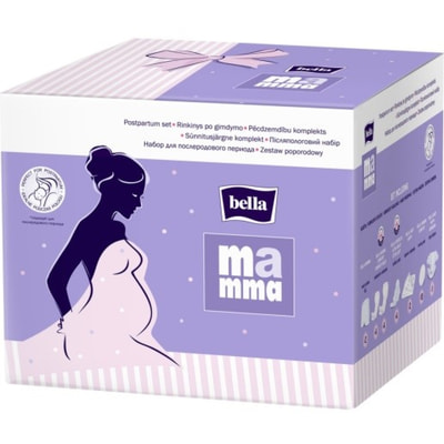 Monos Bella Mama Postpartum set M/L 3x27 Төрсний дараах эхчүүдийн сэт