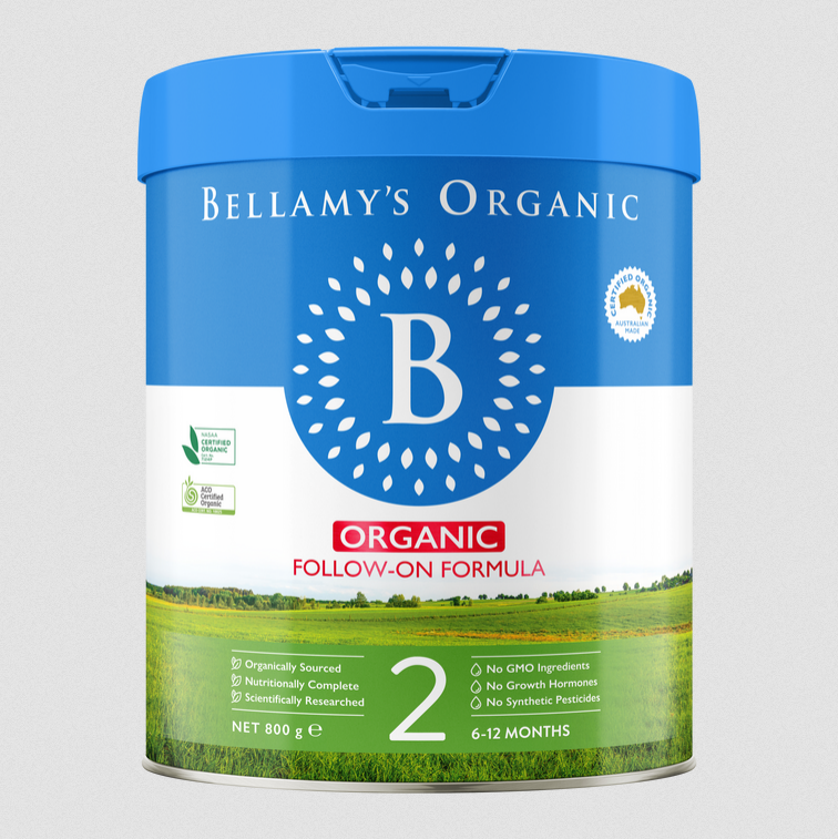 Monos Bellamy's organic хүүхдийн сүү 6-12 сар 800гр
