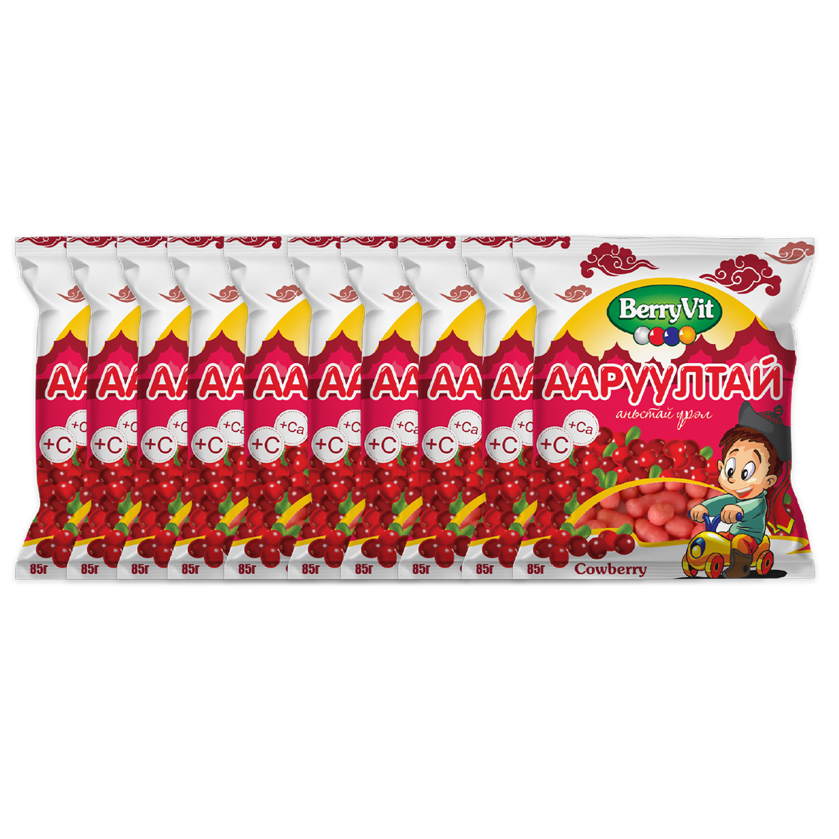 Monos Багц BerryVit - Ааруултай аньстай үрэл 60гр №10