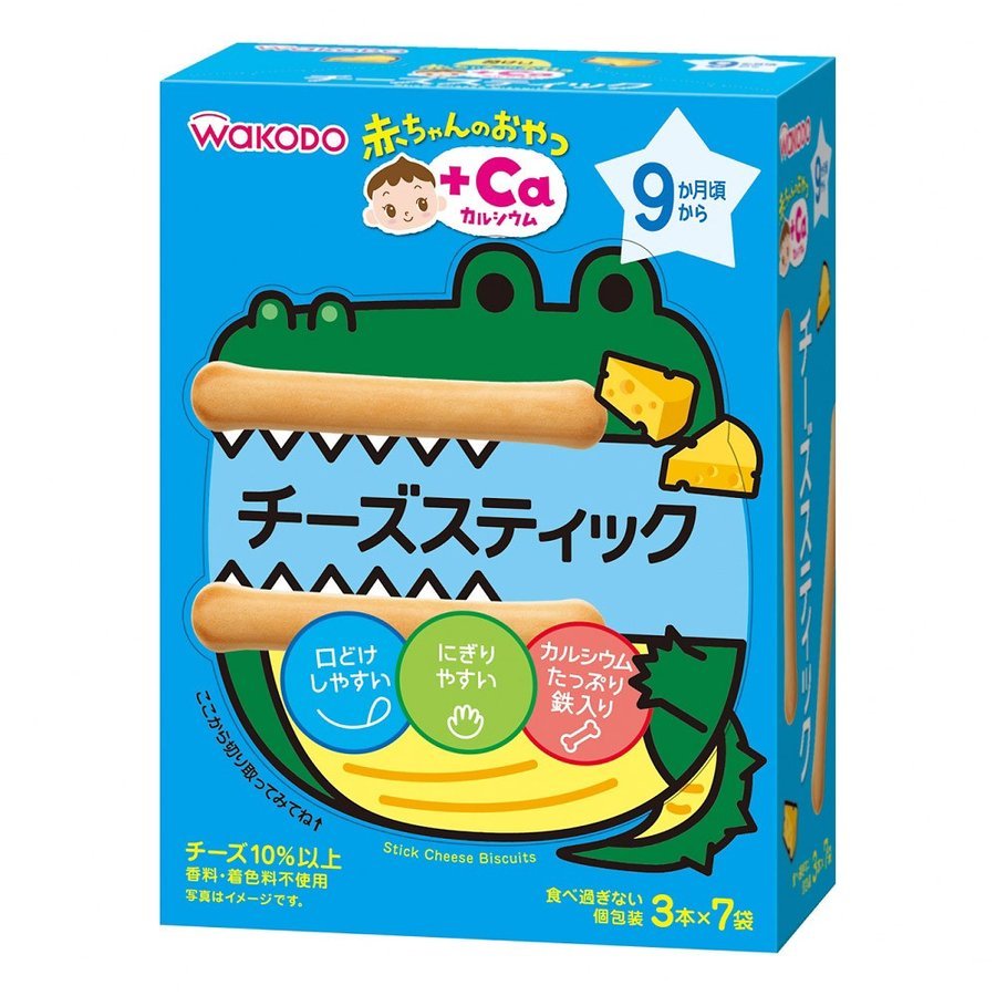 Monos Wakodo чийз стик 9 сар 50гр/3шx7уут