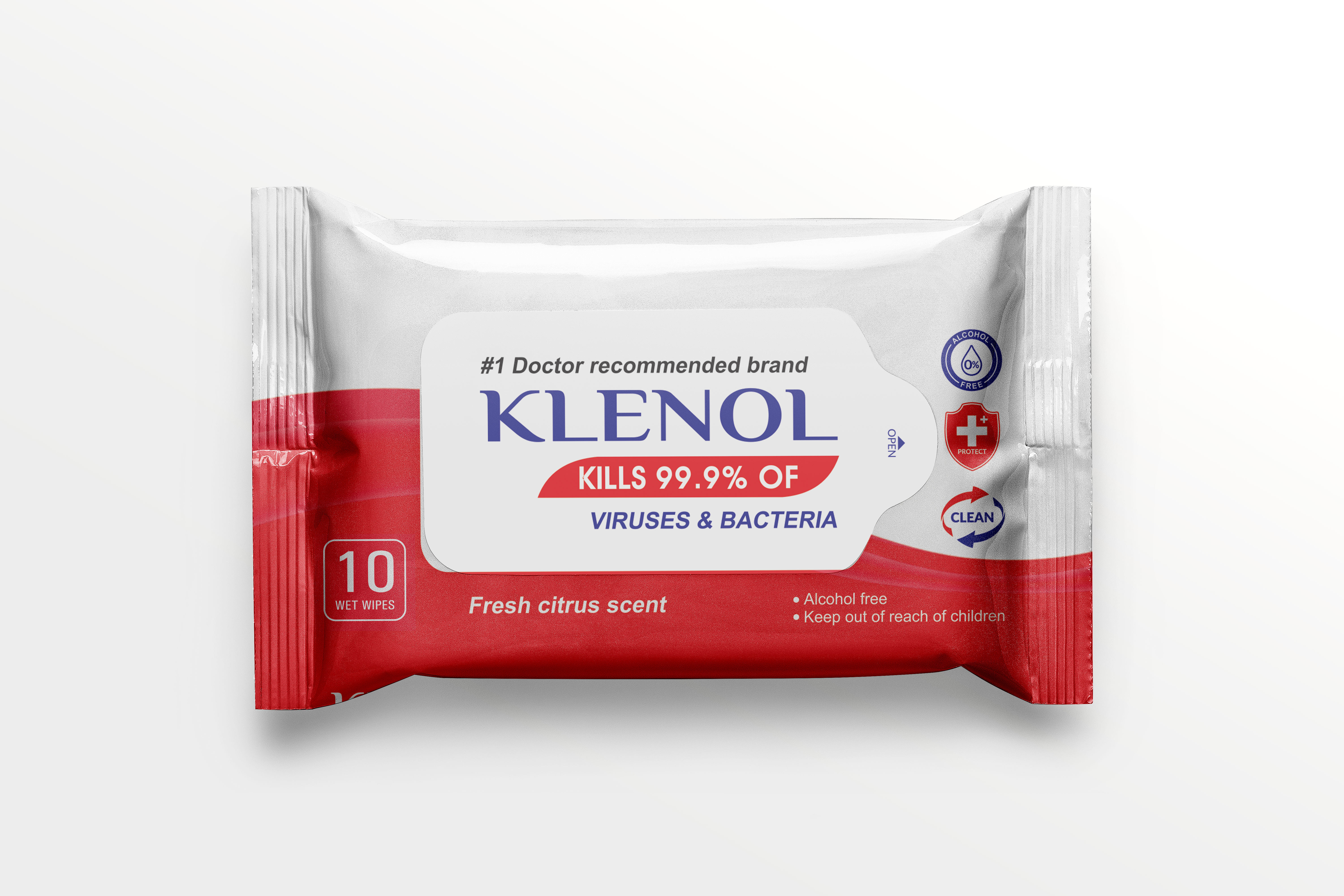 Monos Клинол нойтон сальфетка 10ш Klenol