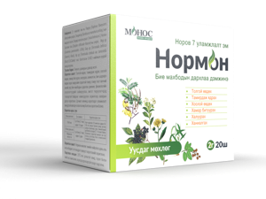 Monos Нормон №20 Норов-7 уламжлалт эм