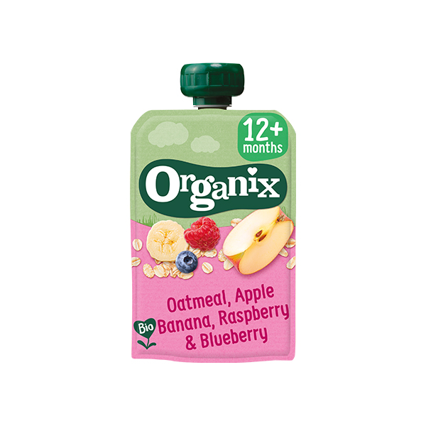 Monos Organix BIO Нухаш Алим Банана Бөөрөлзгөнө нэрс 100g №1