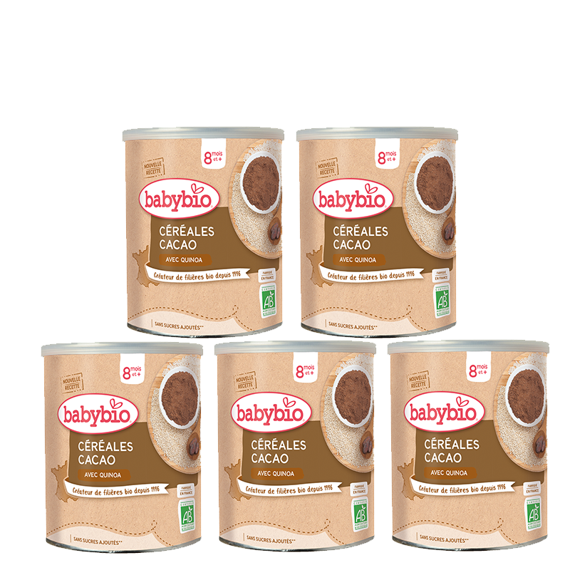 Monos Багц BabyBio какаотай каш 220гр 8+сар 5ш