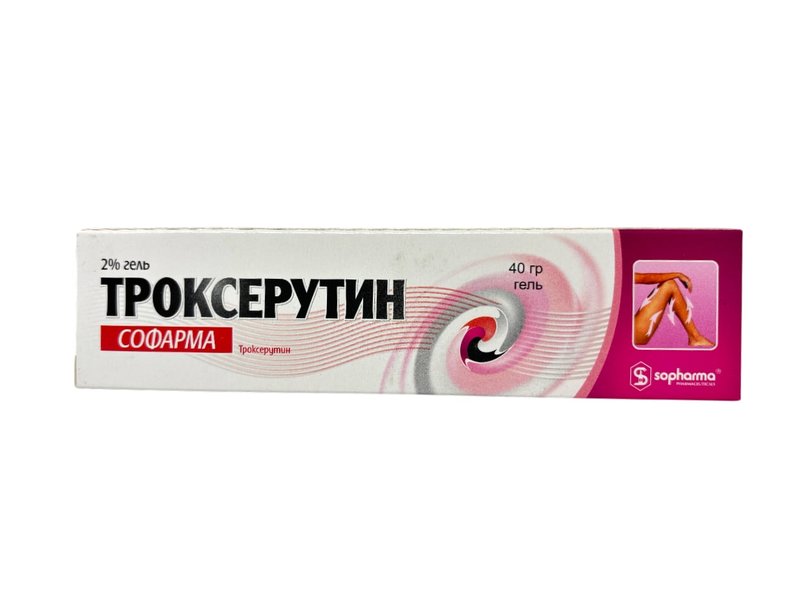 Monos Троксерутин софарм 2%-40гр /Омбол ХХК/