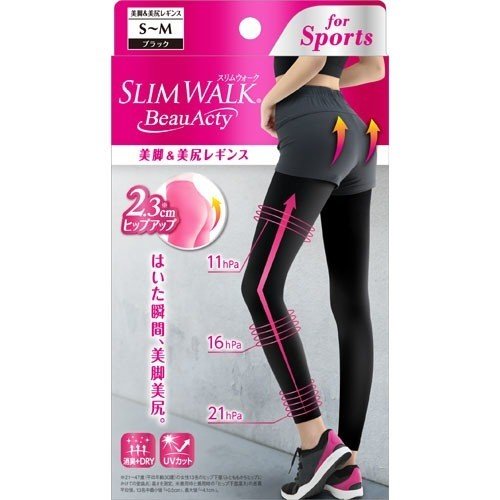 Monos Slimwalk09-4119 BeauActy, Трико, спортын, хар өнгөтэй S-M